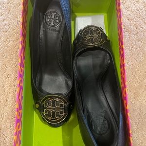 Tory Burch open toe wedge